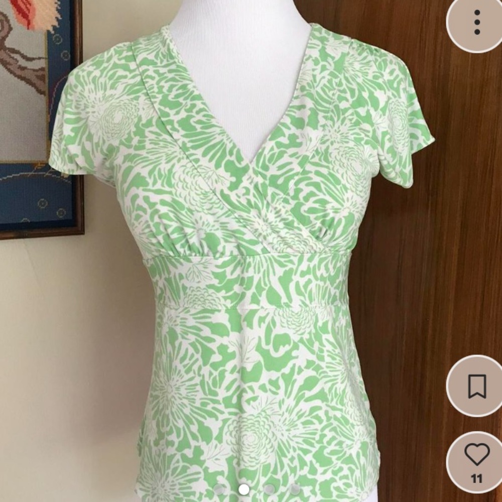 Vintage y2k tropical top